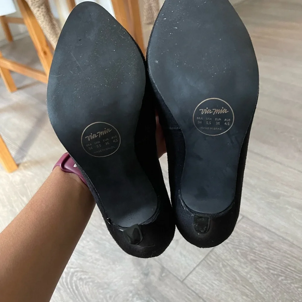NWT Black high heels - Picture 3 of 4